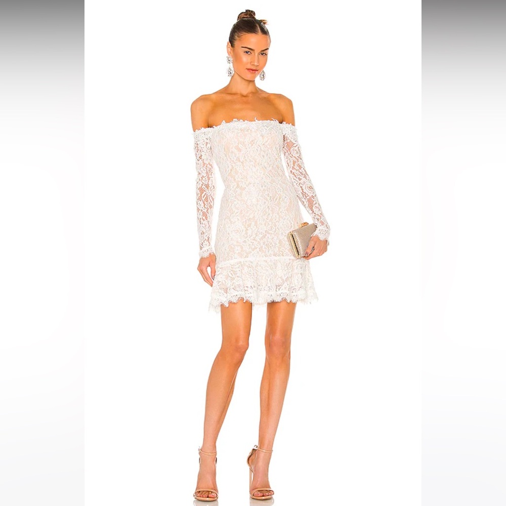 HEARTLOOM ‘Tyler’ Mini Dress in Ivory